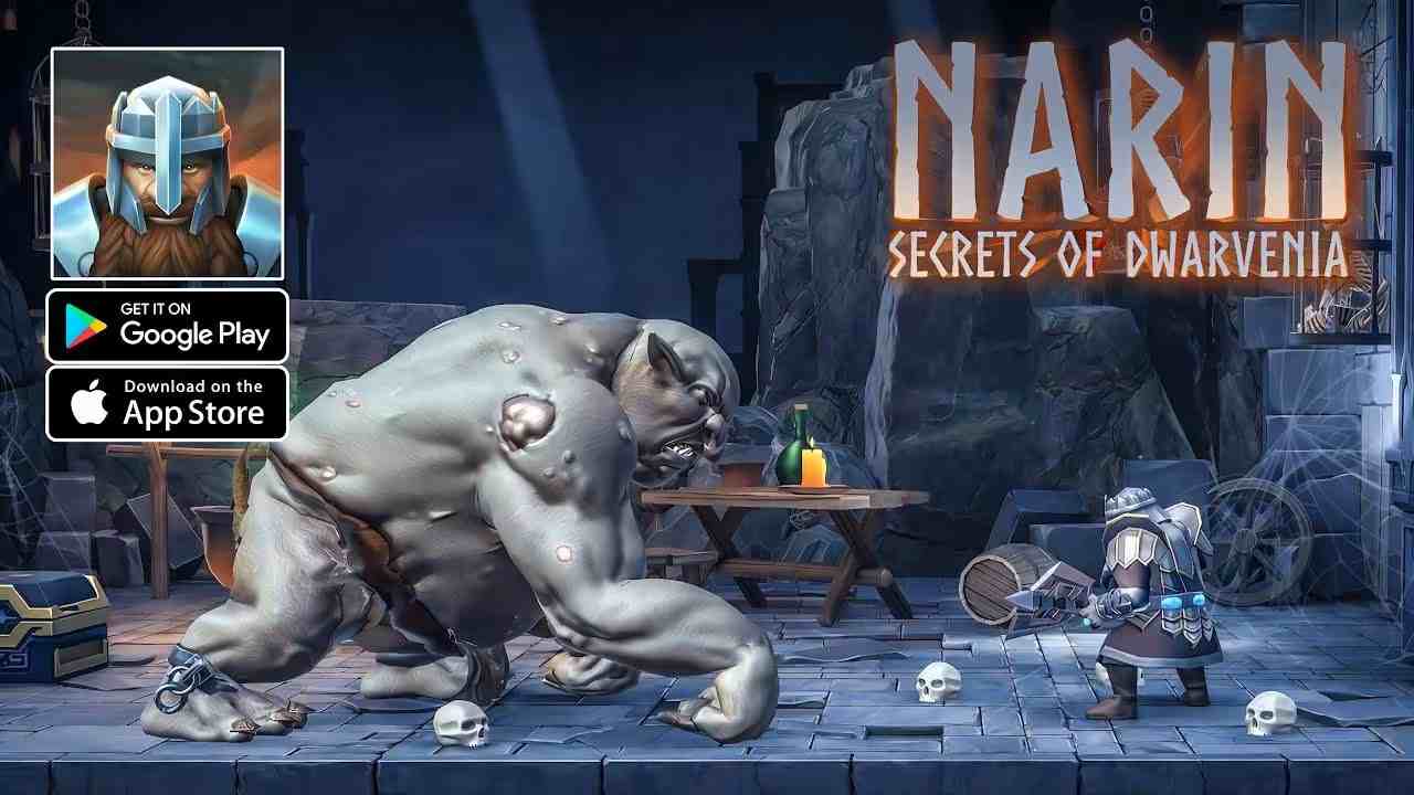 《纳林：矮人王国的秘密》v1.0.286.36 内购+菜单｜2.5D矮人动作冒险手游